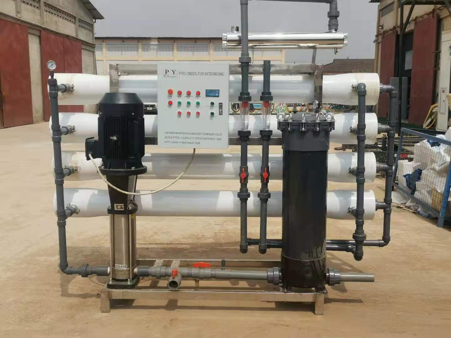 RO System Pure Water Processing Line